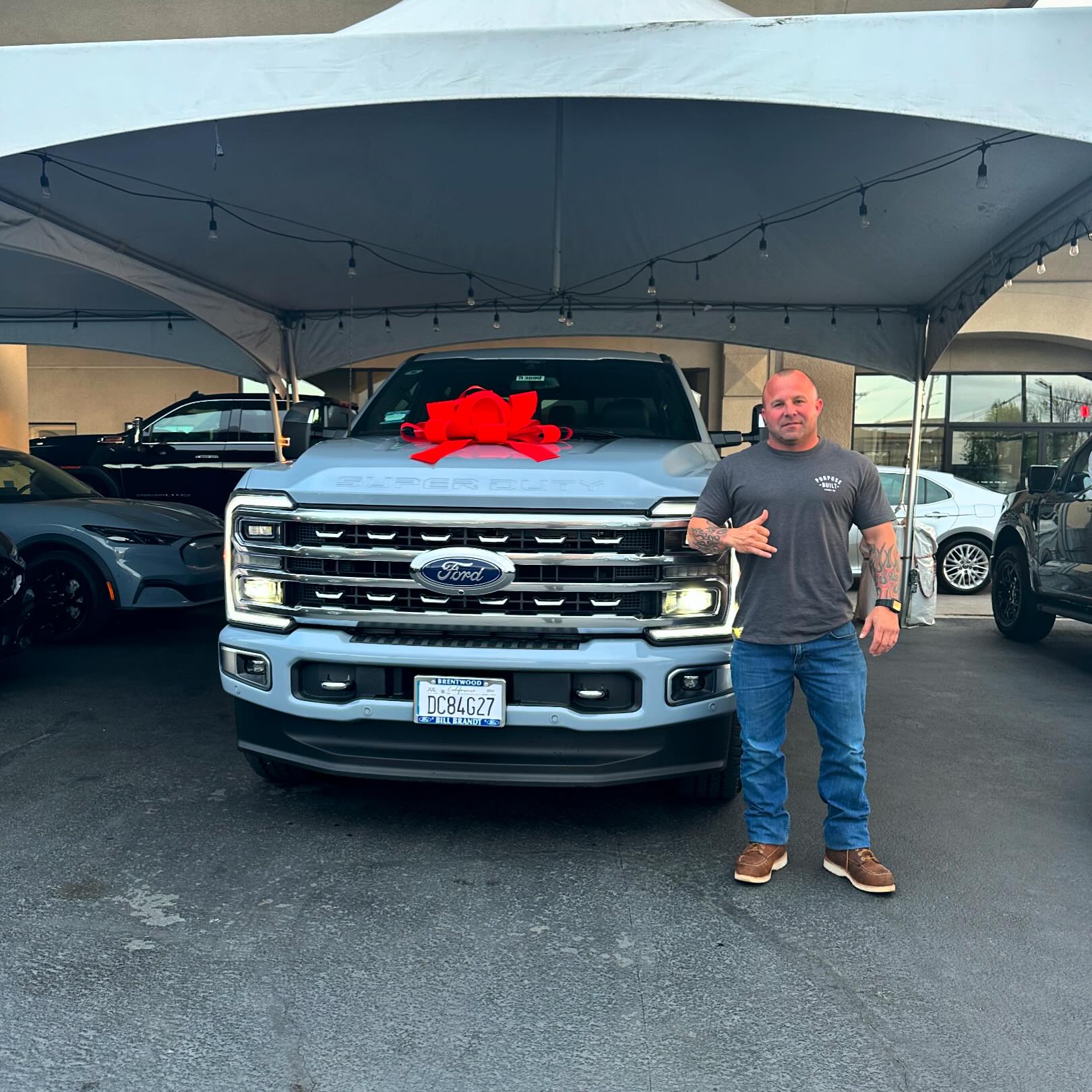 Sarah and Tom delivery — 2024 Explorer in Discovery Bay